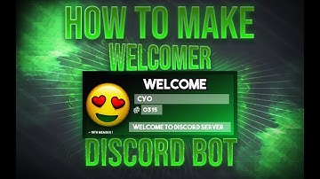 How To Make Welcome Discord Bot Without Coding Skills (Link In  Description)