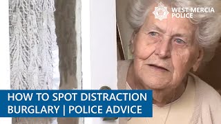 How to Spot Distraction Burglary | Advice | West Mercia Police