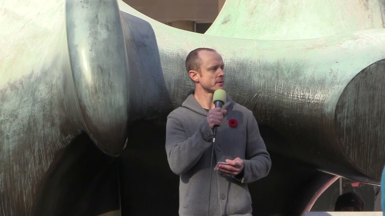 Cpl. Daniel Bulford, Trudeau's personal bodyguard, speaks against vax mandates at Toronto City Hall