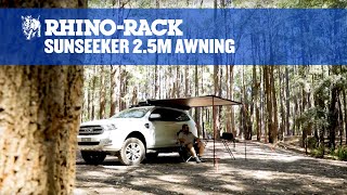 Rhino Rack Sunseeker III Markise,2500mm lang x 2100mm Ausladung