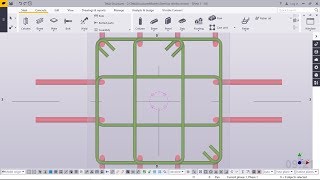 How to Create Six-Legged Ties on RCC Column in Tekla Structures