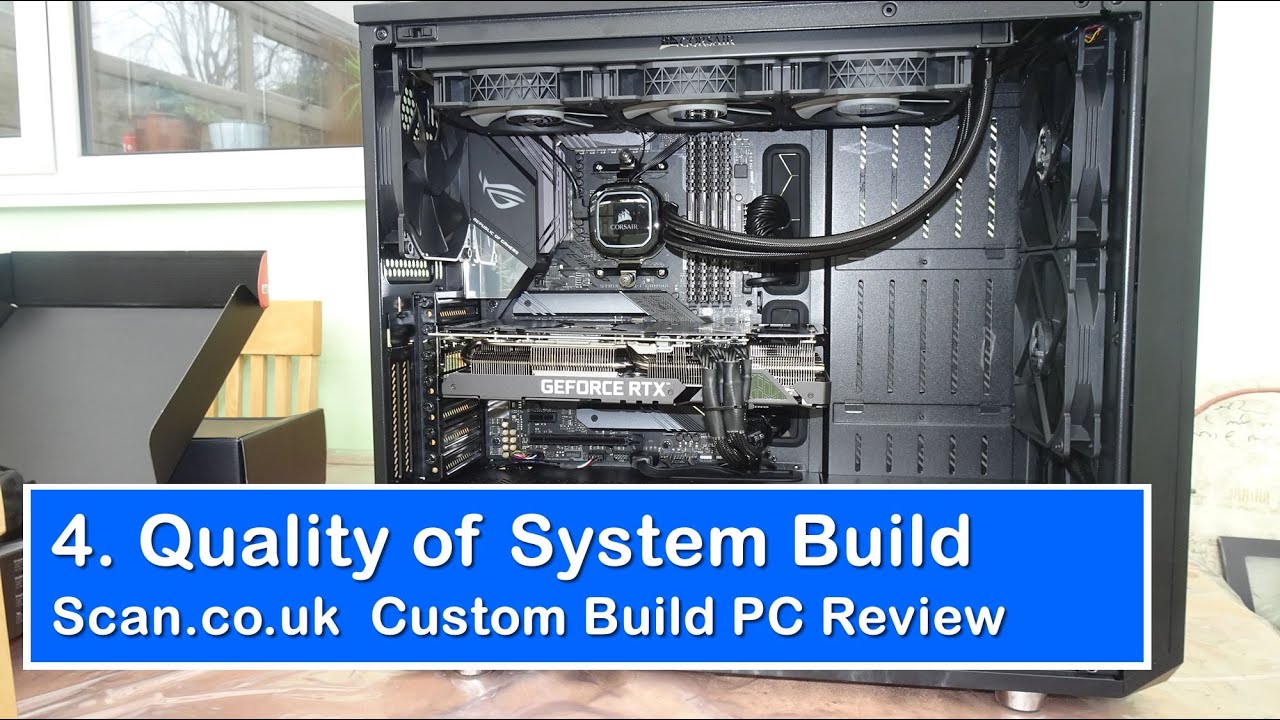 Scan Computers UK Quality Custom 3SX System Build - 5950x, RTX 30380 - Scan.co.uk Review (4) - YouTube