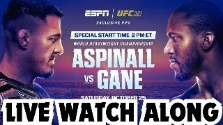 UFC 321: Aspinall vs. Gane — LIVE Watchalong | Real-Time Reactions, Scorecards & Fight Chat