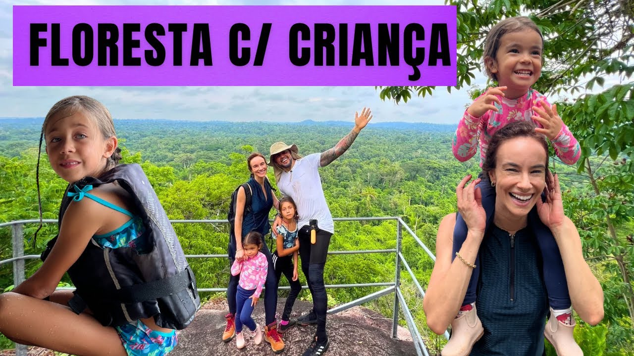 NA FLORESTA AMAZÔNICA COM AS CRIANÇAS | Viagem em Família | Naiumi Goldoni - 2023