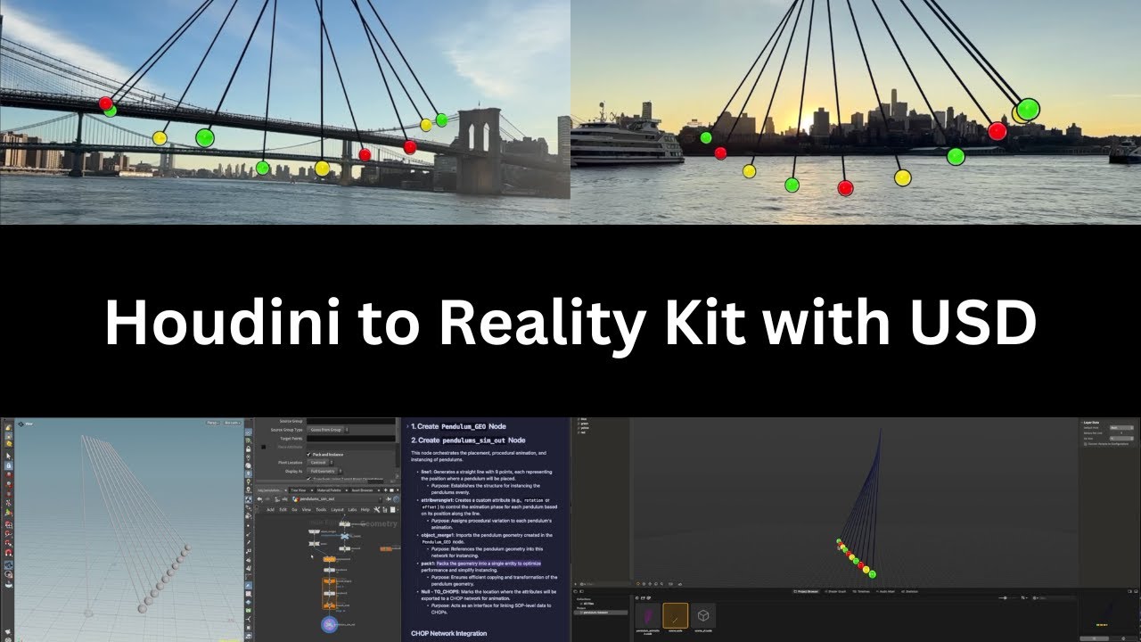 How to create animated geometry in Houdini and export it to Reality Kit ...