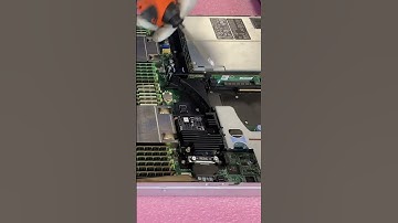 Dell PowerEdge R630 13th Gen | RAID Installation | #tech #satisfying #server #dell #serverhardware