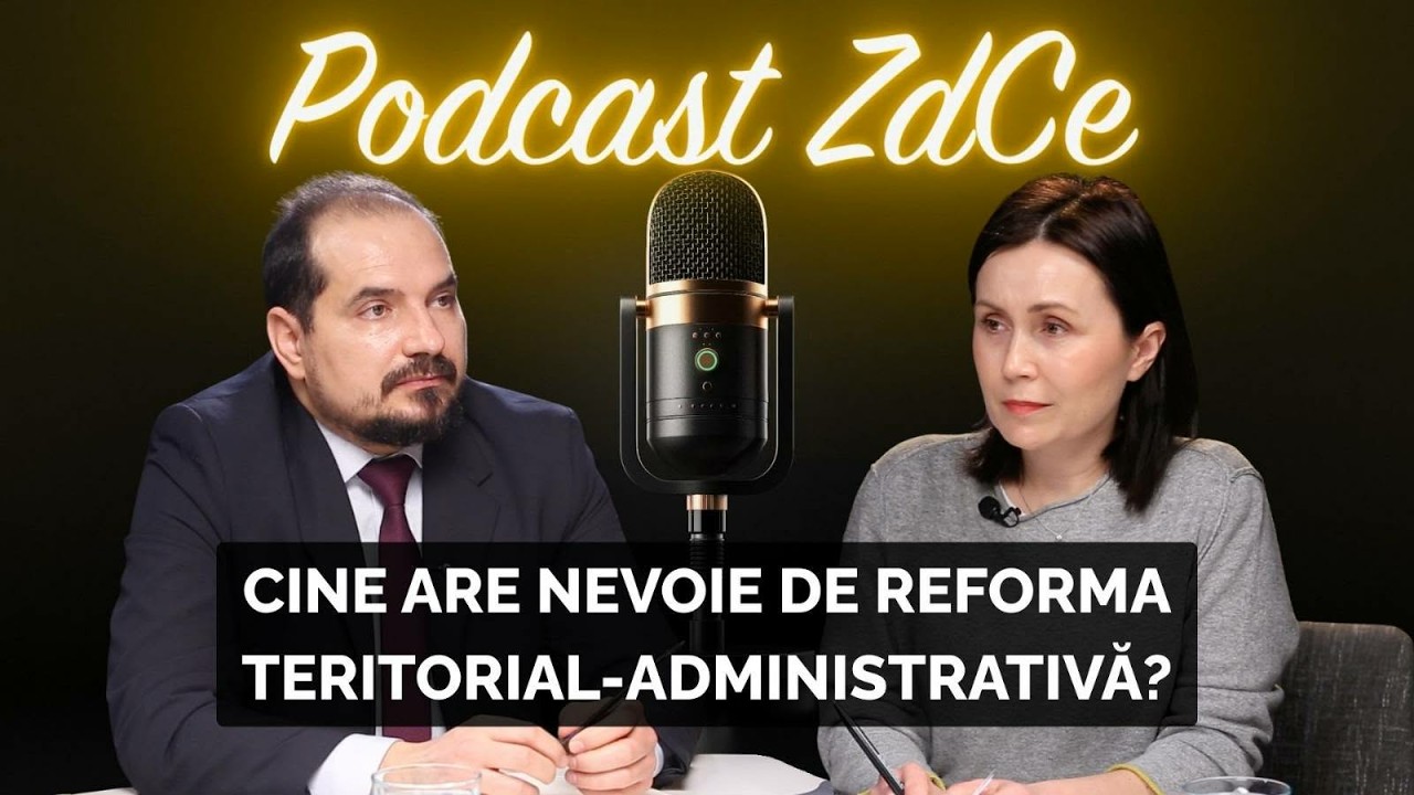 Vor dispărea satele? Despre reforma administrativă, cu Alexei Buzu, la Podcast ZdCe