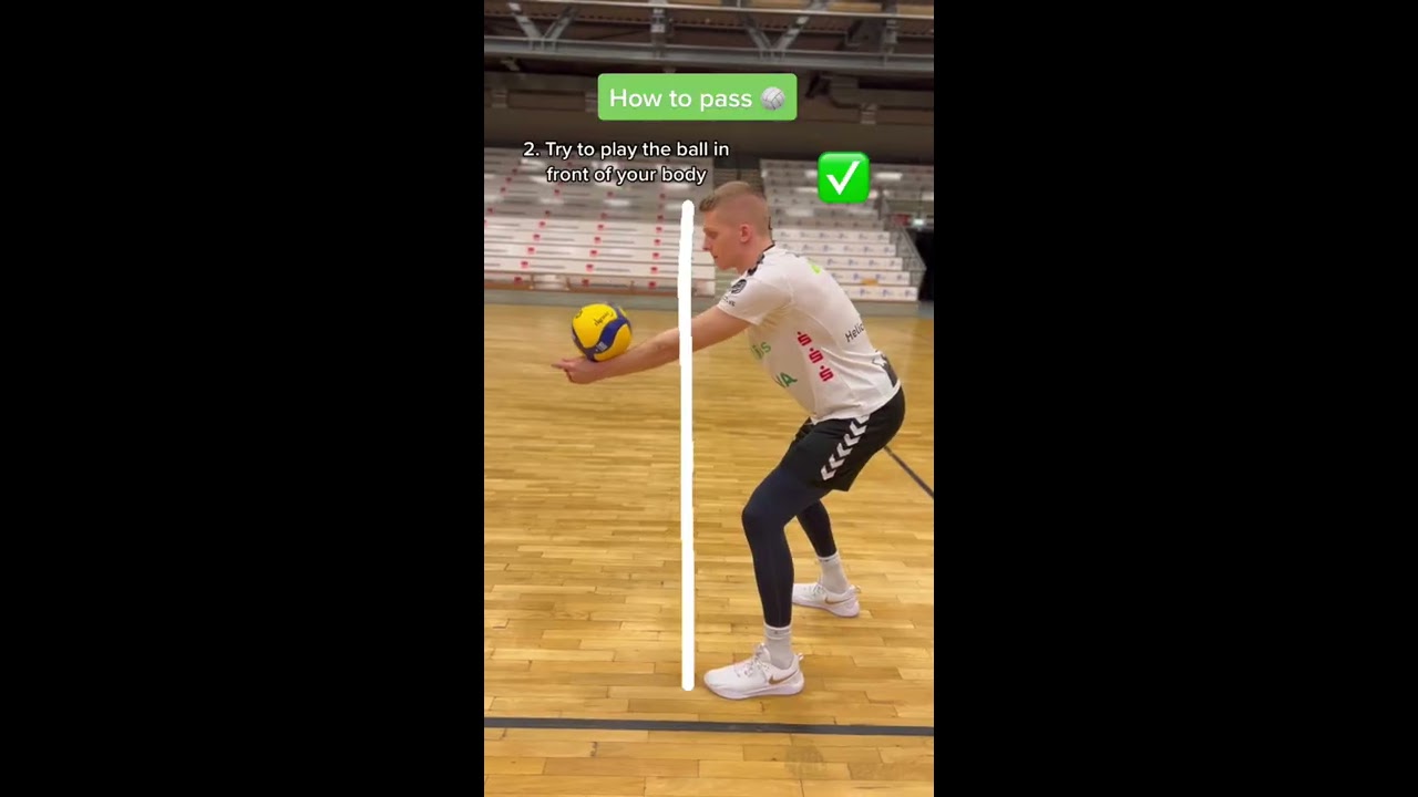 How To Pass As A Volleyball Beginner 