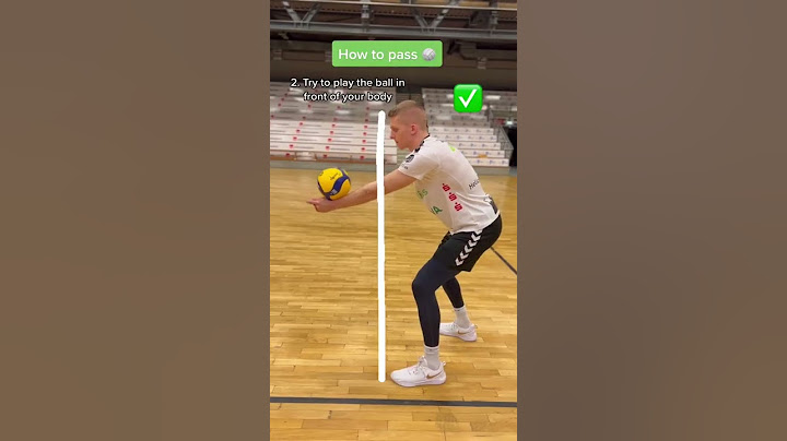How to Pass as a Volleyball Beginner 💪🏐