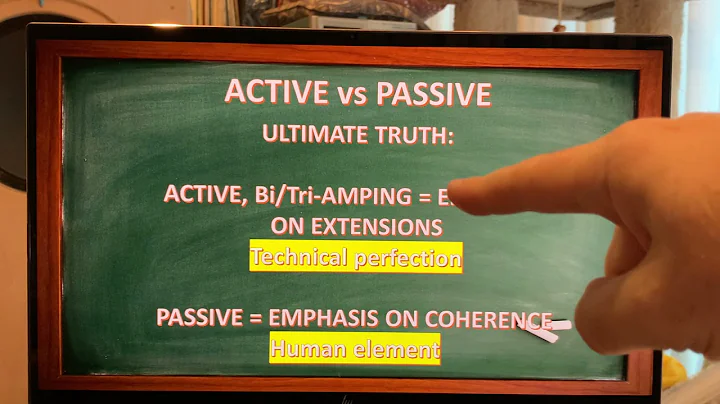 Active VS Passive Crossover Masterclass Part V - The ULTIMATE TRUTH