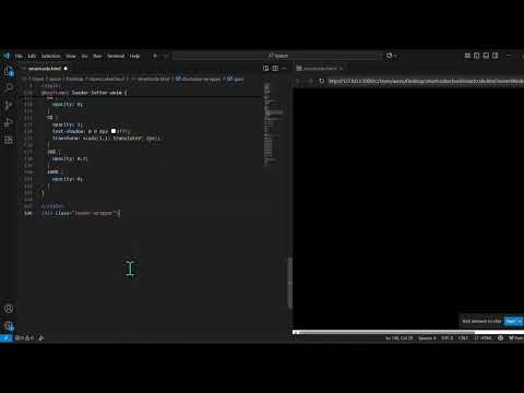 💻 Generating Text Loader Animation Using HTML & CSS | Creative Loading Effect Tutorial #coding