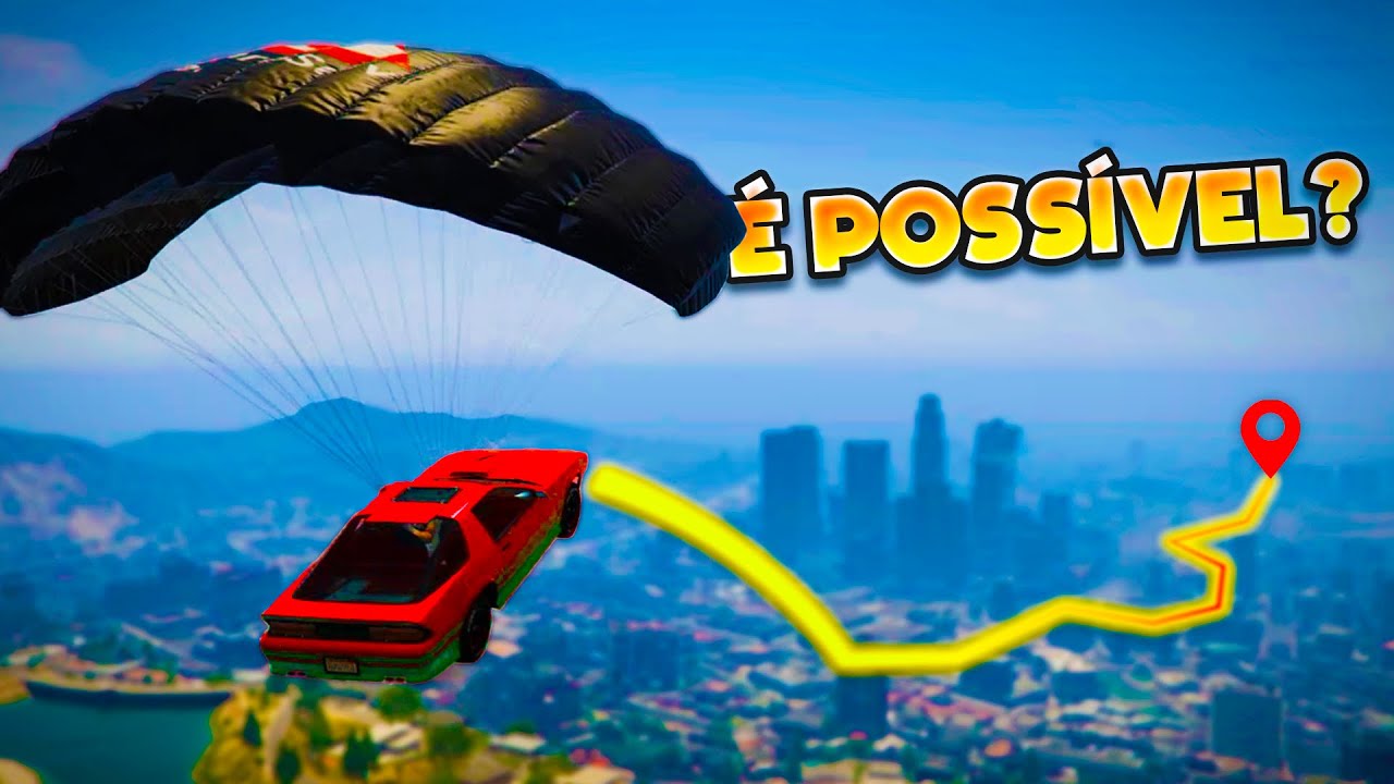 GTA 5 | É possível cruzar o mapa SEM TOCAR NO CHÃO?