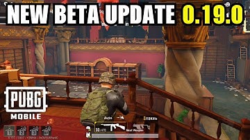 PUBG MOBILE BETA NEW UPDATE 0.19.0 : NEW LIBRARY TDM MAP - ERANGEL 2.0 - SECRET MAP -SPARK THE FLAME