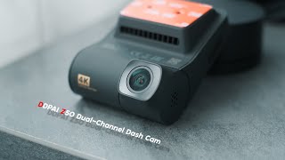 DDPAI Z50 | กล้องติดรถหน้าหลังชัดระดับ 4K บันทึก 24 ชม. มี GPS มี ADAS เช็คสุขภาพแบต 12V ผ่านมือถือ
