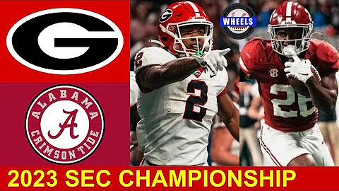 #8 Alabama vs #1 Georgia | INCREDIBLE SEC CHAMPIONSHIP GAME | 2023 College Football Highlights