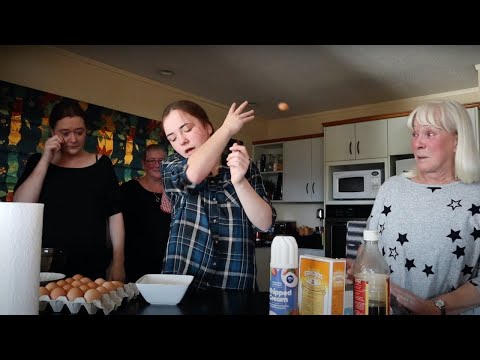 Baking With Tourettes and My Family!!