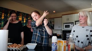 Baking With Tourettes and My Family!!