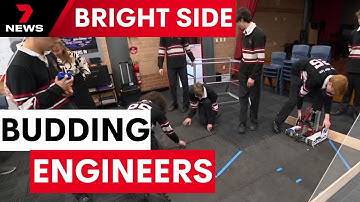 The Sydney classroom of confident budding engineers | 7NEWS