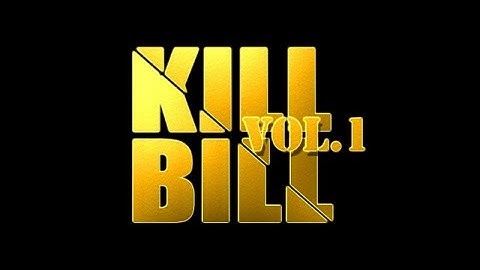 Kill Bill Volume 1 Film Opening