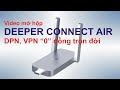 Mở hộp bộ Router Wifi Deeper Connect Air DPN VPN free, Block All Ads, Block Trackers,...