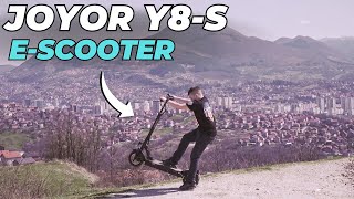 JOYOR Y8-S Electric scooter Review I 26Ah Battery I Range I Ride test I E-Scooter EU Legal 2024