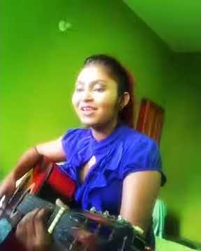 RENUKA MAHABIR KISS ME COVER VERSION RENUKA MAHABIR ON GUITAR