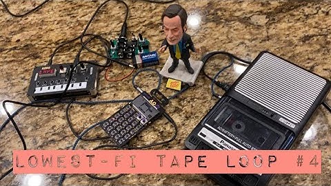 Lowest-fi Tape Loop #4 w/ NTS-1, PO-20,  Atari Punk Console, and tape deck