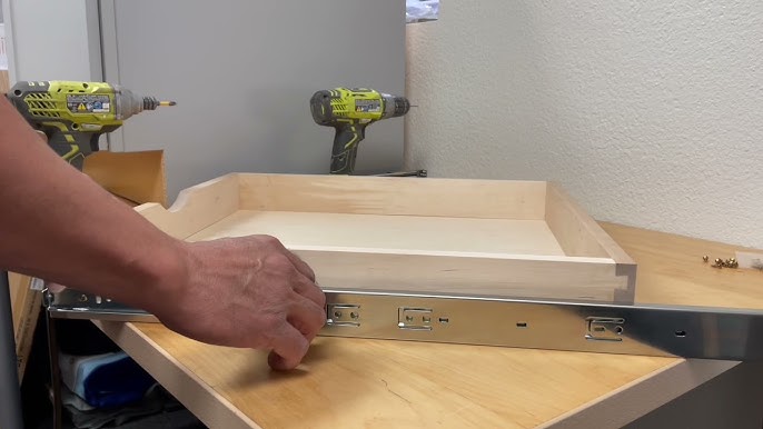 Deluxe Dovetailed Roll-Out Trays