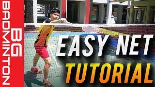 Easiest Way to Learn the Net Shot in Badminton