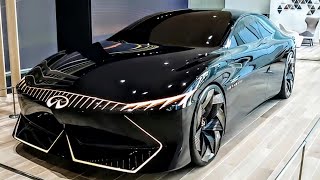 New Infiniti Vision Qe Concept 2025 Sedan Fastback Sport Electric Future Luxury