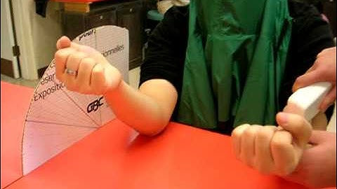 Human Propioception - Vibration of Left Biceps Tendon