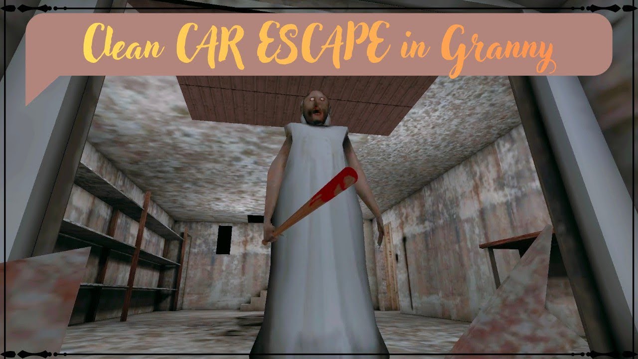 CAR ESCAPE : Granny Chapter 1 ( Full gameplay ) #granny #horror # ...