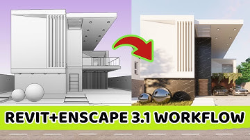 Revit+Enscape 3.1 - Exterior Render Tutorial - Workflow #13