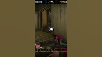 Self Pop-Flash for A Main on Cache! #csgo