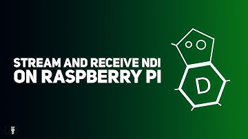 Receive and stream NDI on a Raspberry Pi with Dicaffeine