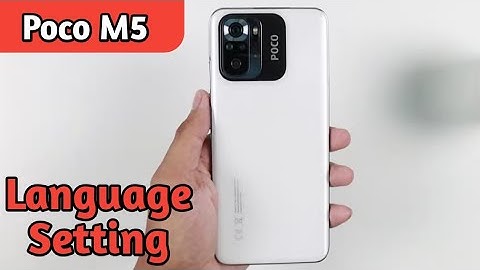 Language Change In Poco M5, Poco M5 Mein Language Change Kaise Karen, Language Setting In
