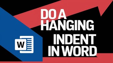 How to Do a Hanging Indent in Word | How to Format Bibliography APA Style in Word [GUIDE]