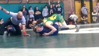 Wrestling: 138-  Branson Draper (West Forsyth HS) vs Chase Warren (Alexnder Central HS) 2015 16