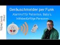 Geräuschmelder per Funk | Funkgeräuschmelder