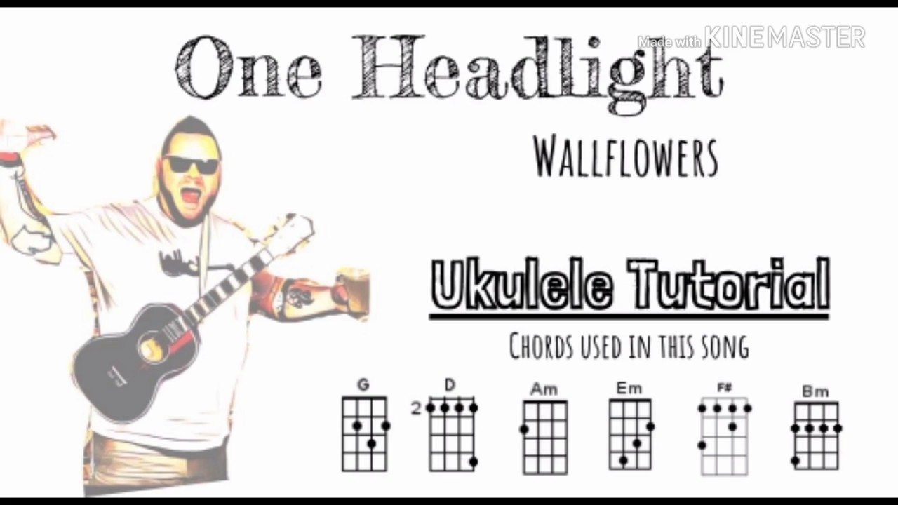 One Headlight Wallflowers ukulele tutorial YouTube