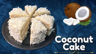 Homemade Coconut Cake Recipe | Moist & Flavorful Delight
