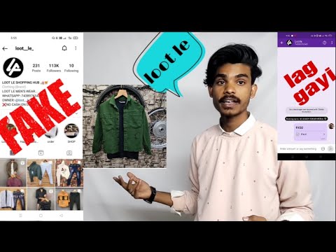 Loot le Instagram fake 🤬account #lootle #fake - YouTube