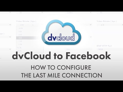 How to Forward Video from dvCloud to Facebook (