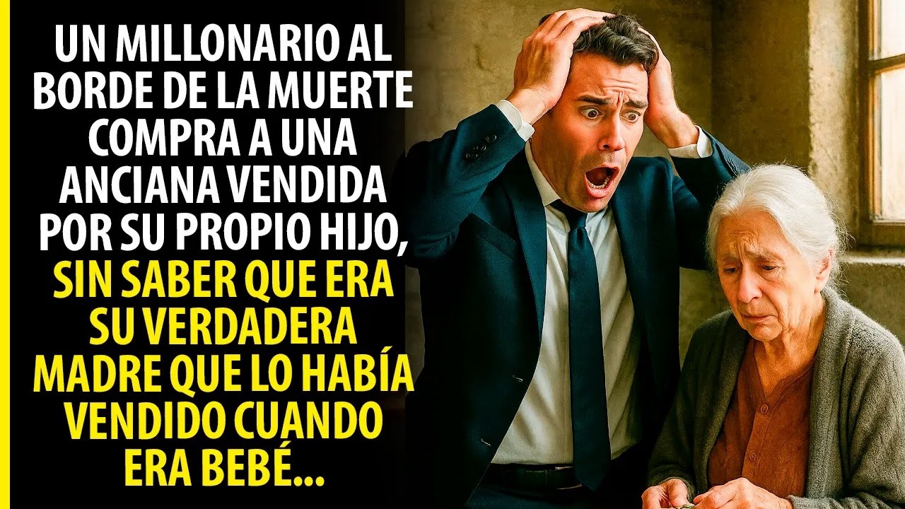 13   UN MILLONARIO CON APENAS 1 DE VIDA COMPRÓ A UNA ANCIANA QUE ESTABA SIENDO VENDIDA POR SU PROPIO