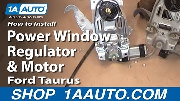 How to Replace Window Regulator 96-07 Ford Taurus