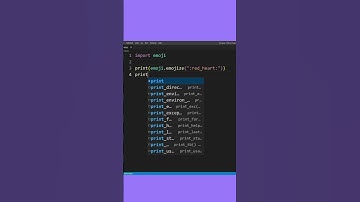 Python Tutorial: How to print Emojis in Python (with Unicode) #shorts #pythonprogramming #emojis