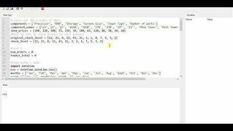 IGCSE Computer Science 2018 Pre Release Task 3