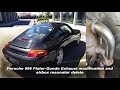 Porsche 996 Exhaust ByPass (Fister-Gundo Hack) and Air Box Resonator Modification