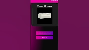 2D to 3D using AI model DimenXioner #3d #3dprinting #3dmodeling