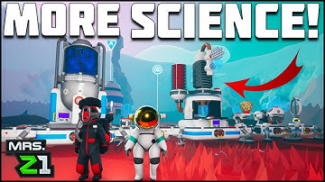 We Went To A New Planet & Did Sciencey Things ! Astroneer Co-op Episode 4 | Mrs. Z1